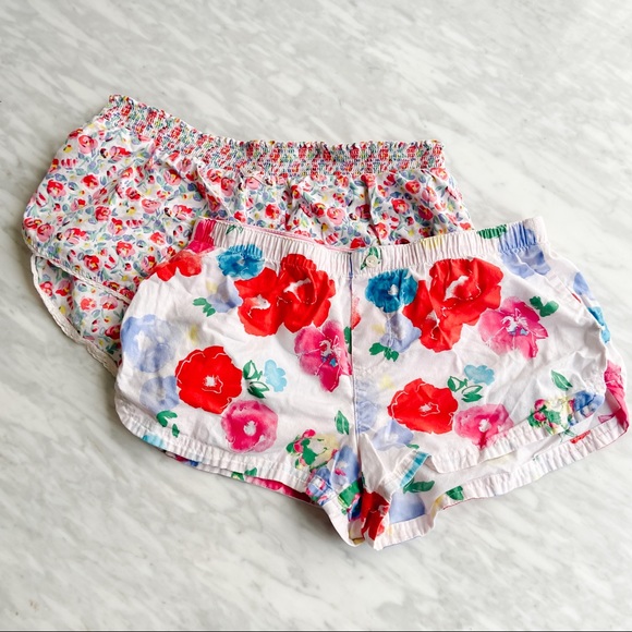 aerie Other - AERIE Red Pajama Shorts Bundle of 2